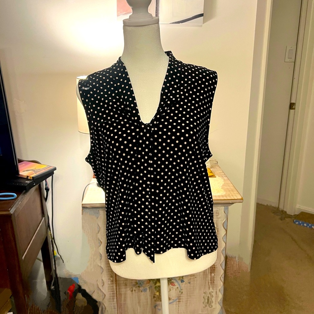 Anne Klein Sleeveless Blouse
